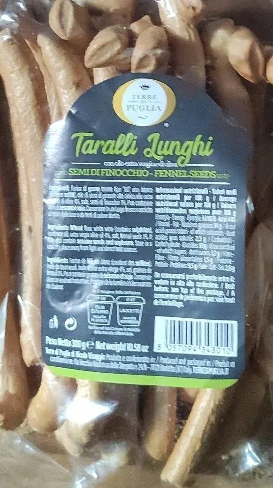 Taralli Lunghi Finocchio