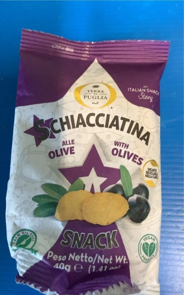 Schiacciatina alle olive