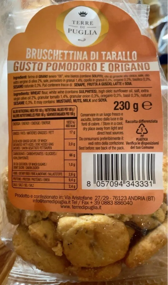 Bruschettina di Tarallo