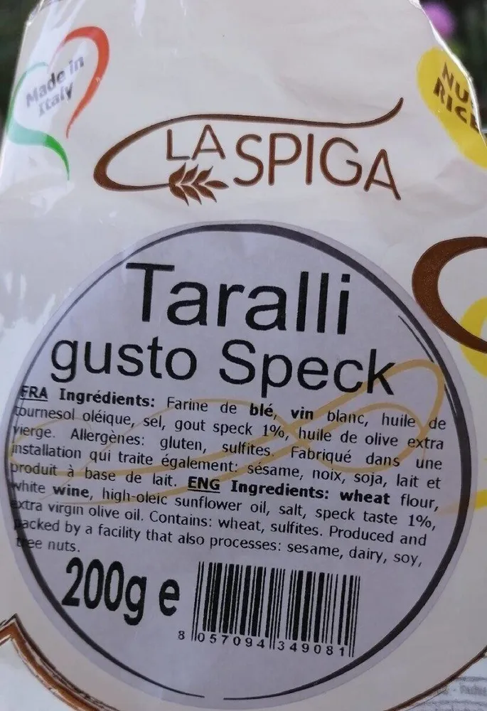 Taralli gusto speck