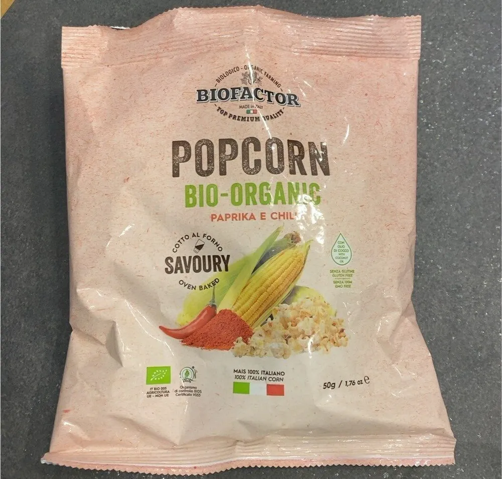 PopCorn Bio-Organic paprika e chili