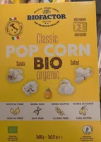 Classic Pop Corn Bio Organic Salted