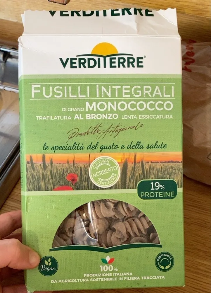 Fusilli integrali di grano monococco
