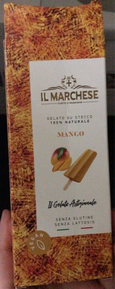 Il gelato artigianale-mango