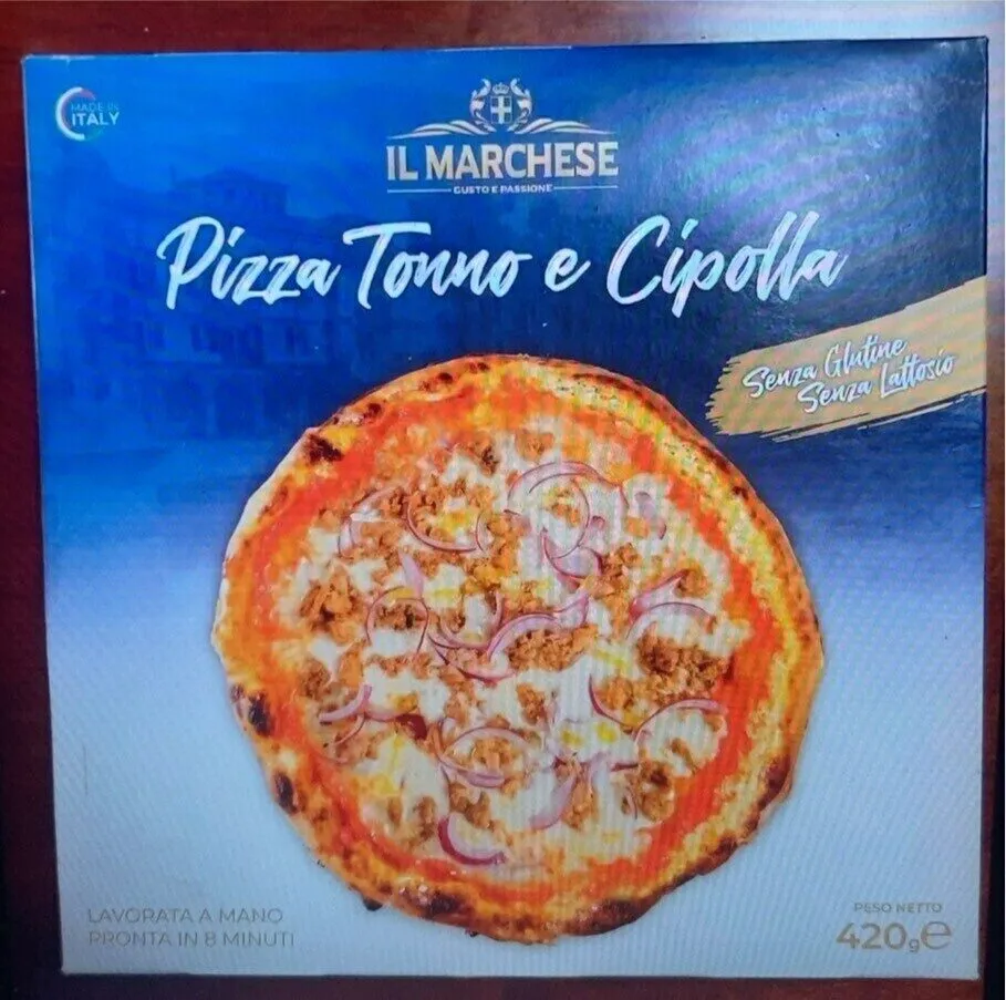 Pizza tonno e cipolla