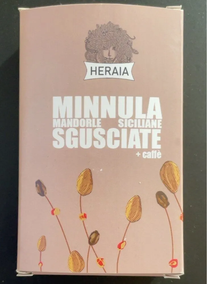 Minnula sgusciate mandorle siciliane + caffè