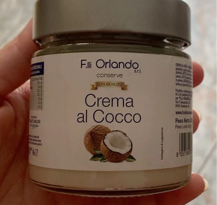 Crema al cocco