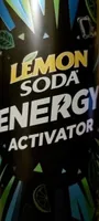 Lemon soda energy mojito twist