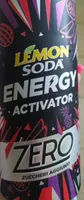 Lemon soda energy activator zero