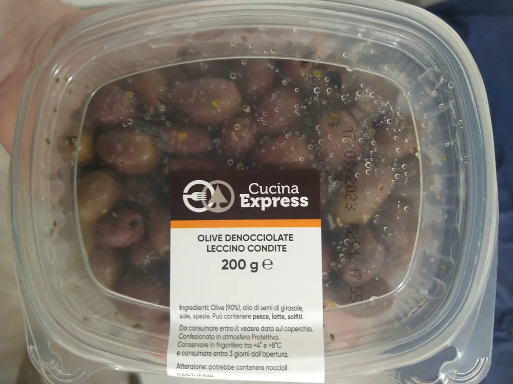 Olive denocciolate