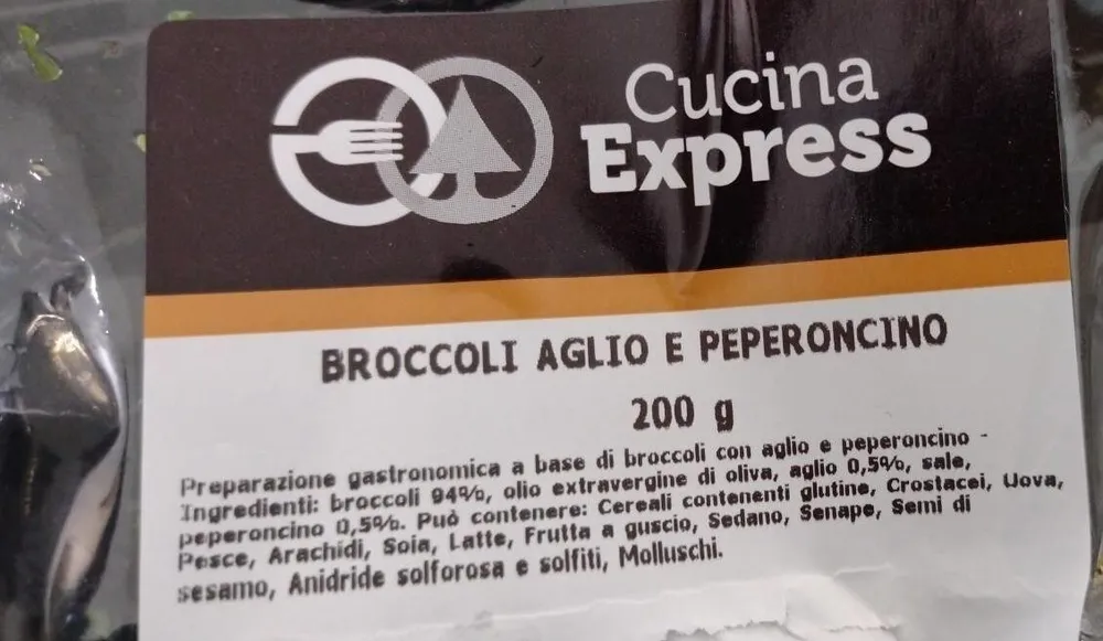 Broccoli aglio e peperoncino