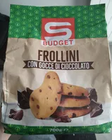 Frollini con gocce di cioccolato