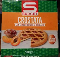 Crostata con confettura di albicocche