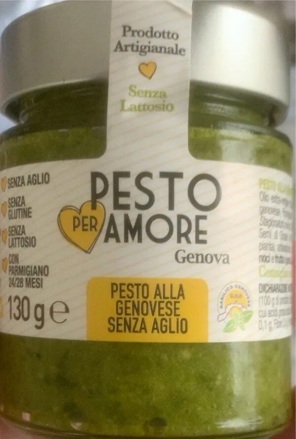 Pesto alla genovese senza aglio