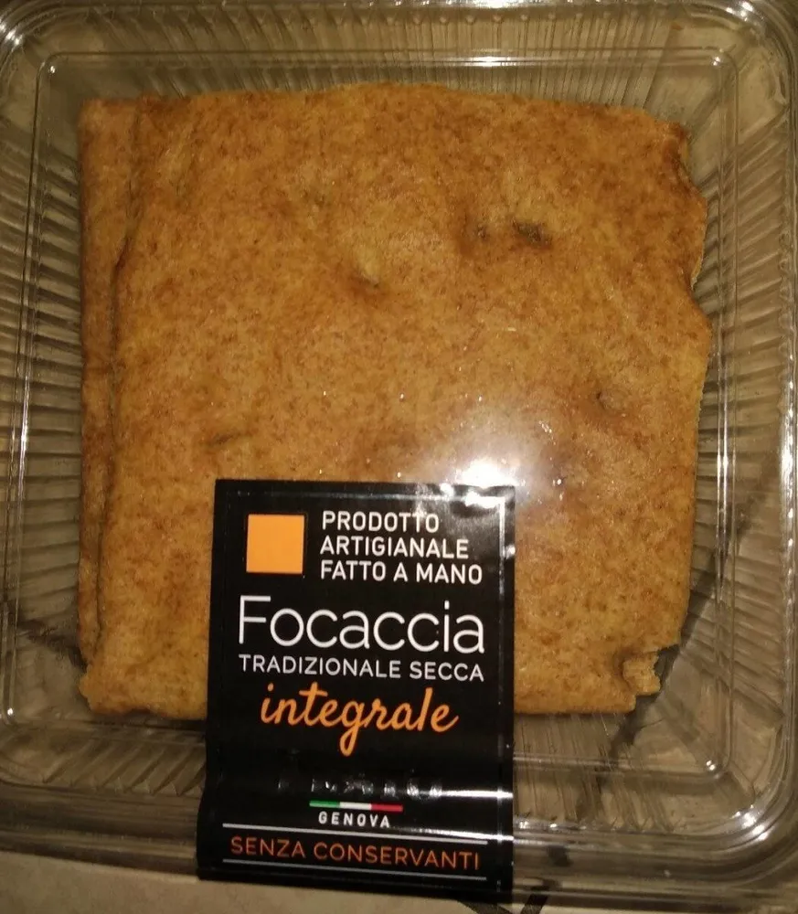 Focaccia tradizionale secca