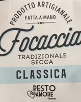 Focaccia tradizionale secca