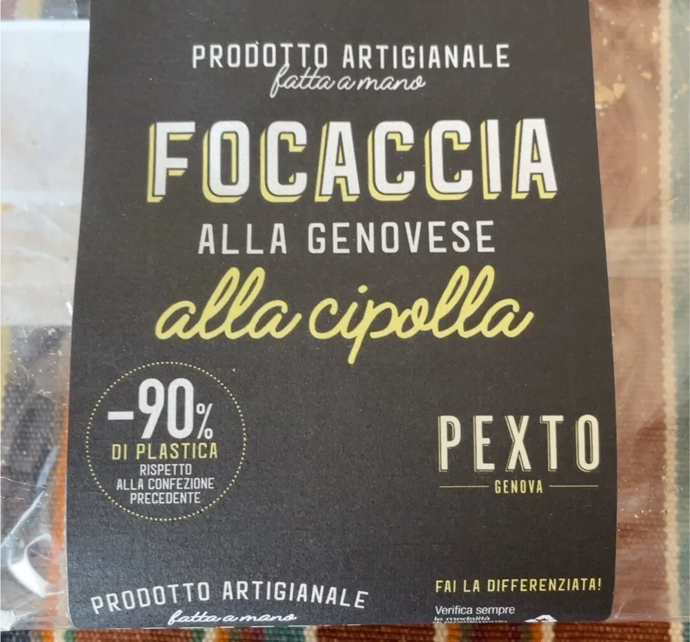Focaccia alla genovese alla cipolla