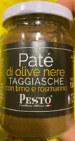 Patè di olive nere taggiasche con timo e rosmarino