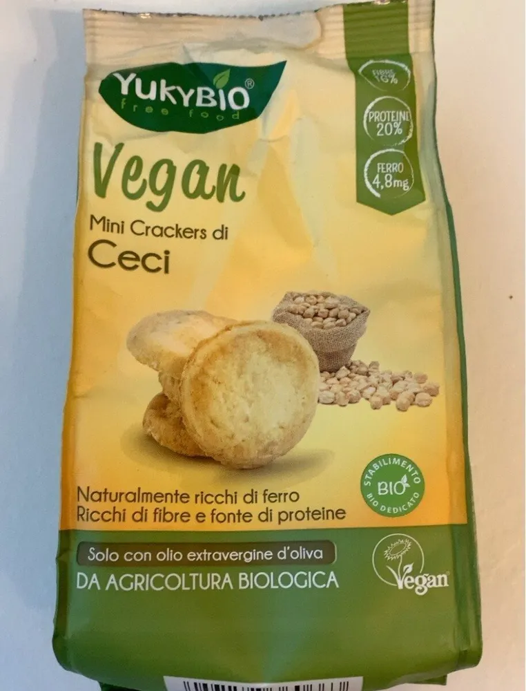 Mini crakers ceci