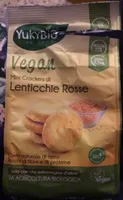 Mini crackers lenticchie rosse