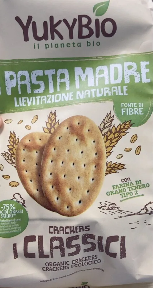 Crackers pasta madre