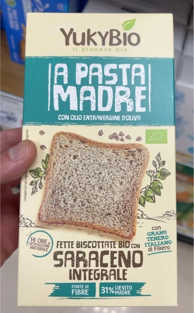 Fette biscottate Bio con Grano Saraceno