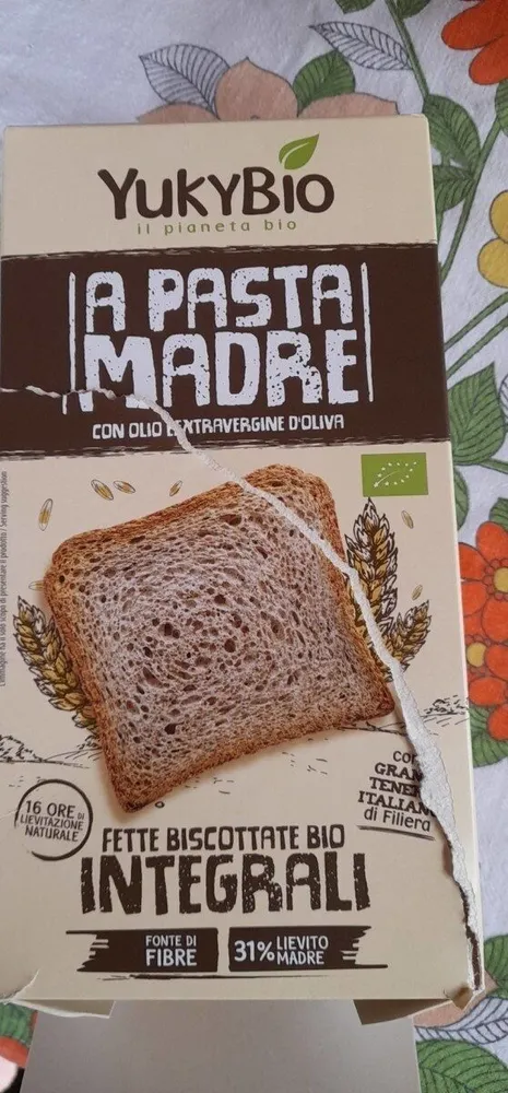 Fette biscottate Bio Integrali A pasta madre