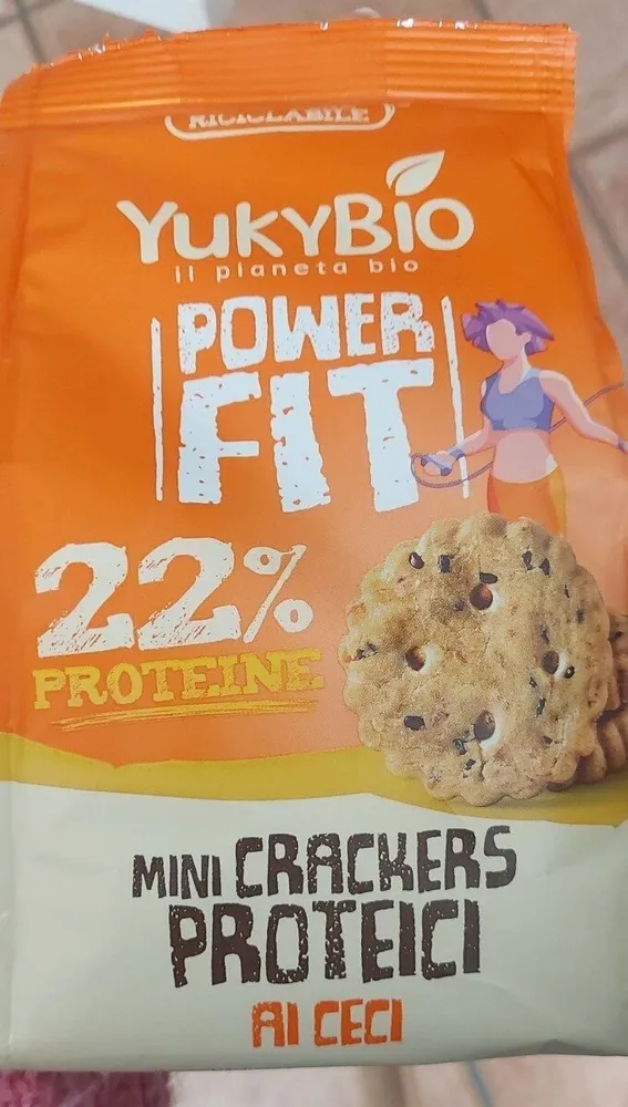 Mini crackers proteici ai ceci