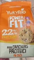 Mini crackers proteici ai ceci