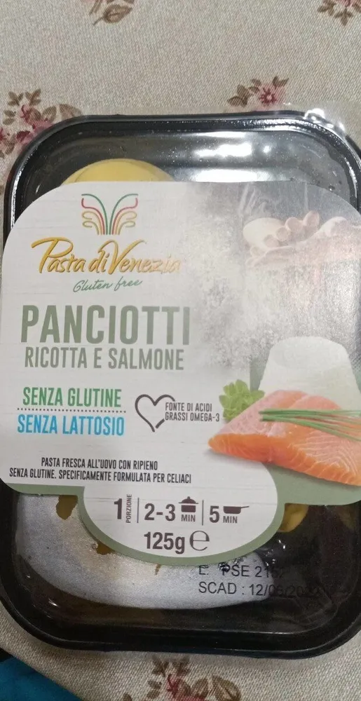Panciotti ricotta e salmone