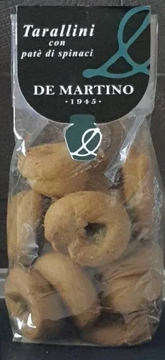 Tarallucci con patate di spinaci
