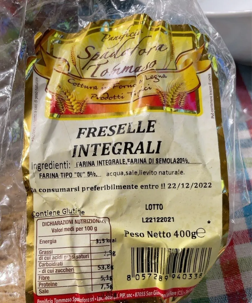 Freselle integrali
