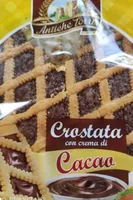 Crostata con crema di cacao