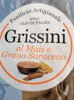 Grissini mais e grano saraceno