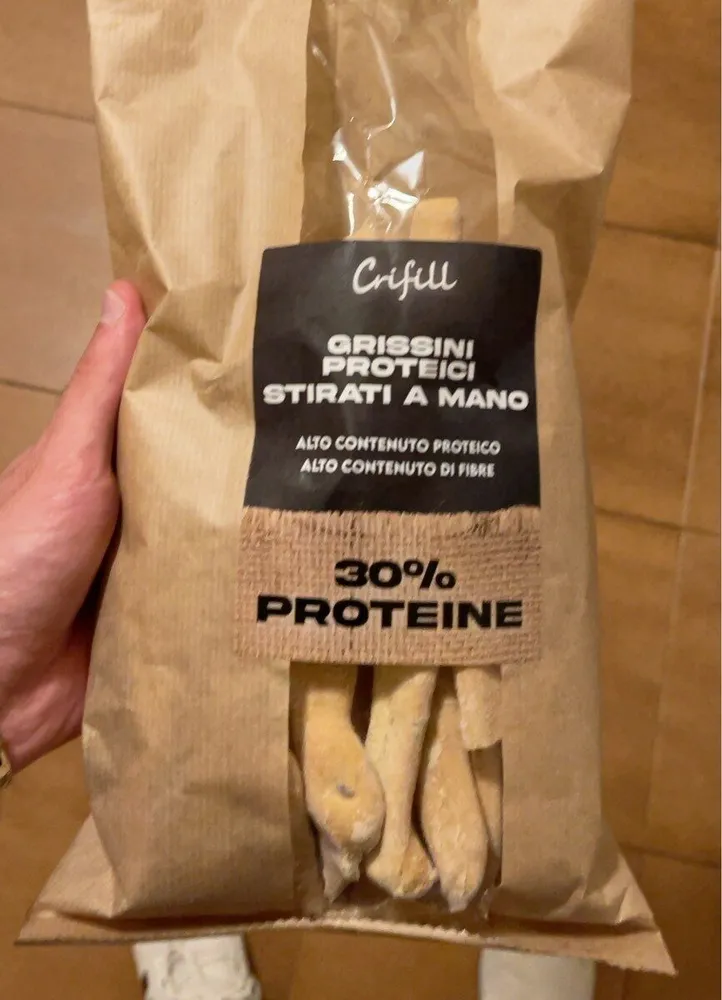 Grissini proteici