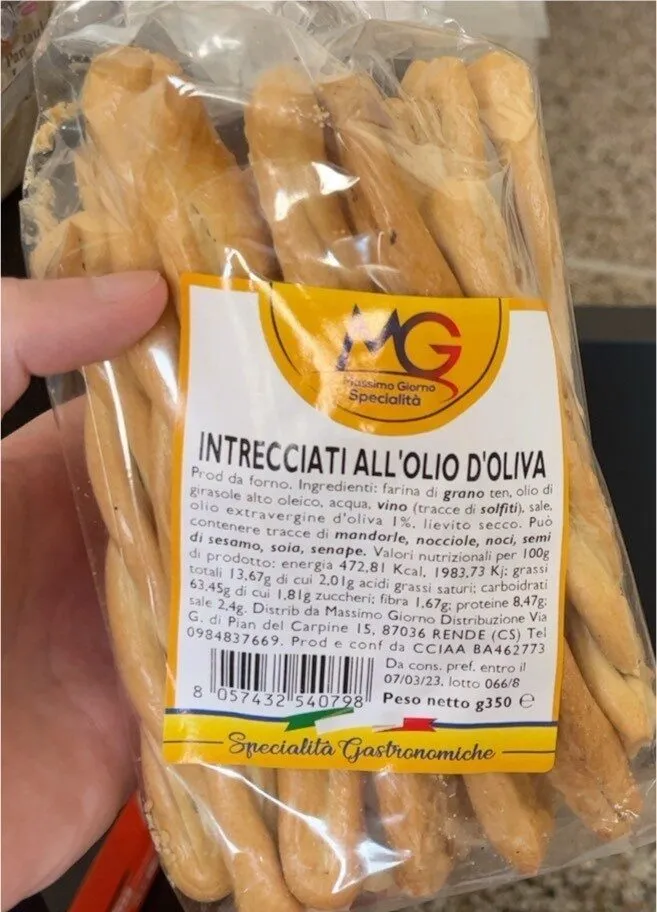 Intrecciati all’olio d’oliva