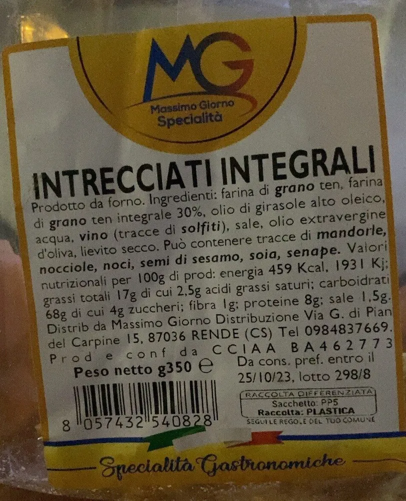 Intrecciati integrali