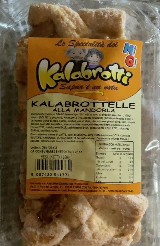 Kalabrottelle alla mandorla