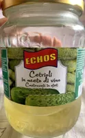 Cetrioli in aceto di vino