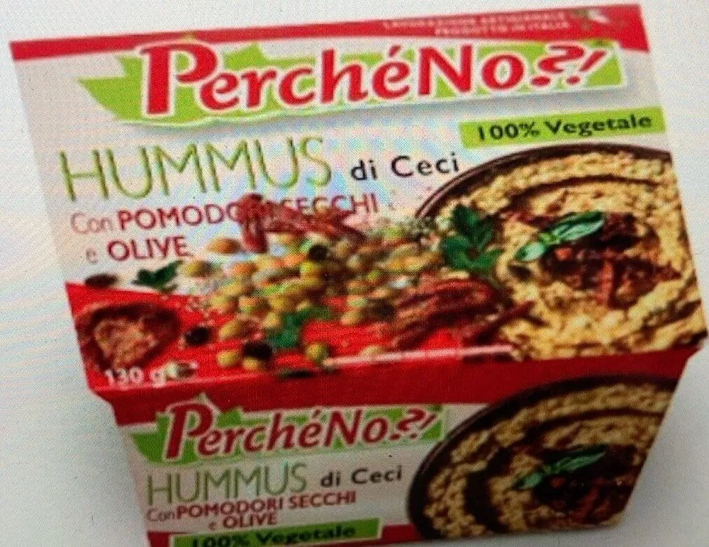 Hummus pomodoro e olive