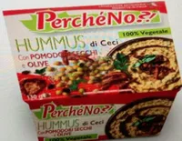 Hummus pomodoro e olive