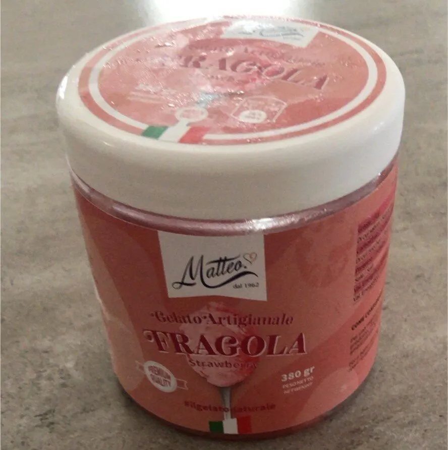 Gelato Artigianale Fragola
