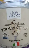 Gelato artigianale stracciatella