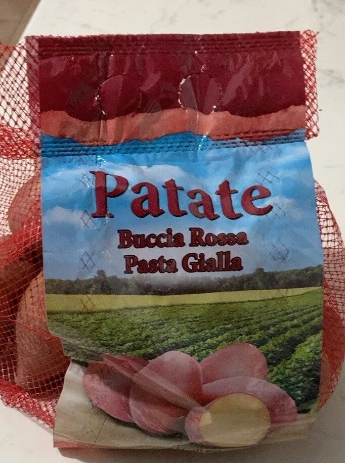 Patate buccia rissta pasta gialla
