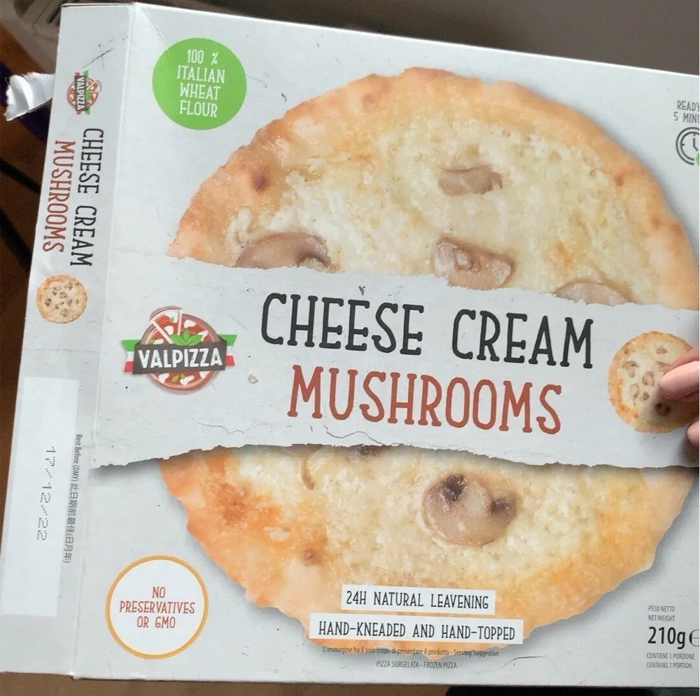 Cheese cream mushroom