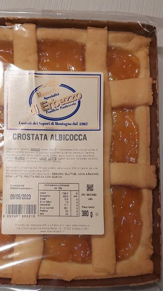 Crostata albicocca