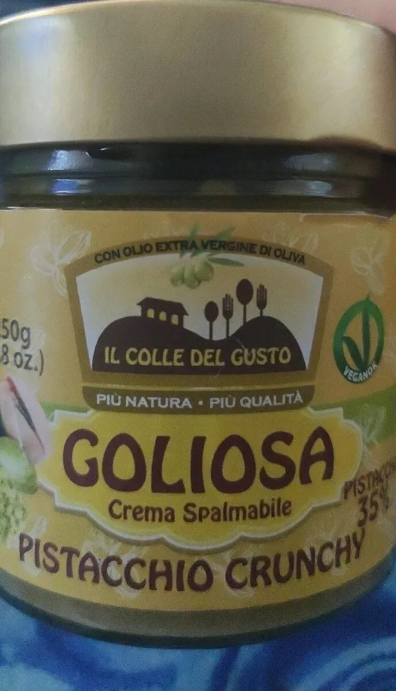 Goliosa crema spalmabile al pistacchio
