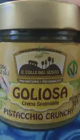 Goliosa crema spalmabile al pistacchio