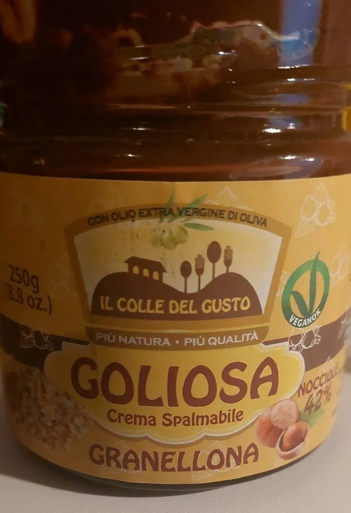 Gioiosa granellosa crema spalmabile