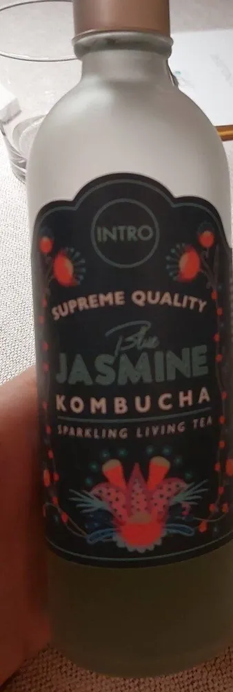 Blue jasmine kombucha